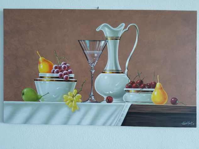 REALISMO Acrylic Canvas Still Life Paintings