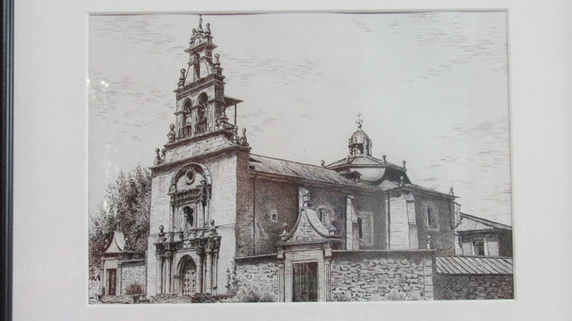 Iglesia de Nuestra Señora de las Angustias en Cacabelos, (León) Ink