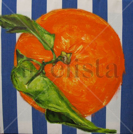 mandarina Acrylic Canvas Still Life Paintings