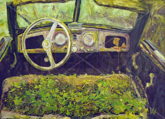 willy Mixed media Canvas Landscaping