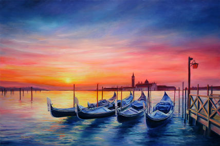 Magical Sunset in...