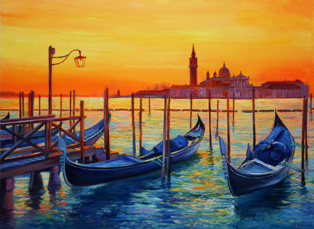 Venice Dream Oil Canvas Landscaping