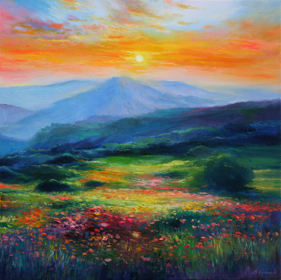 Dream Landscape VI Oil Canvas Landscaping