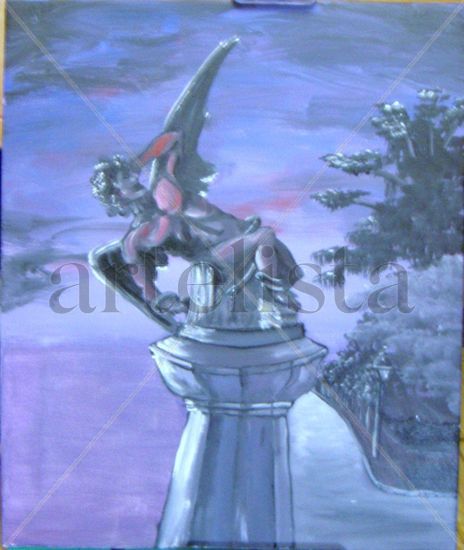 ANGEL CAIDO Oil Canvas Landscaping