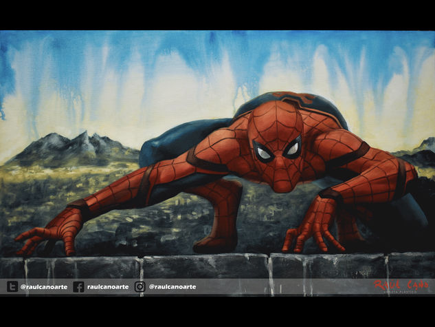 Spiderman Oil Textile Others