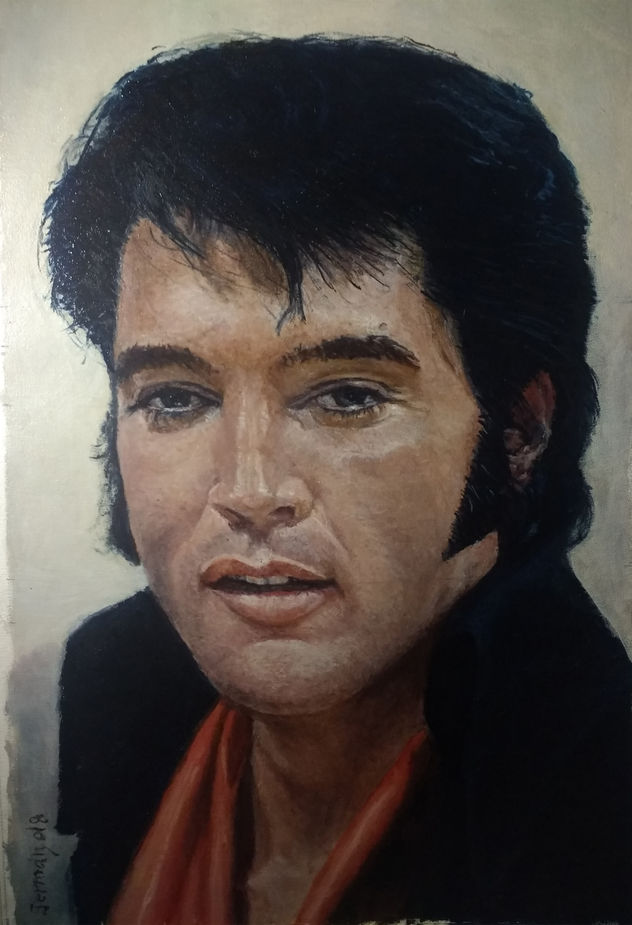 Elvis en las Vegas año 1970