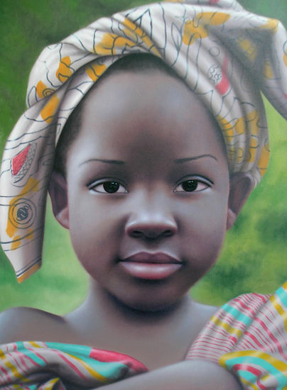 niña Oil Canvas Figure Painting