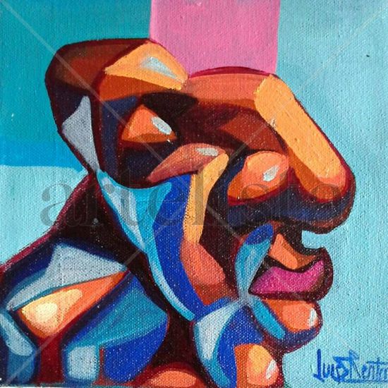 FACE 0047 Oil Canvas Figure Painting