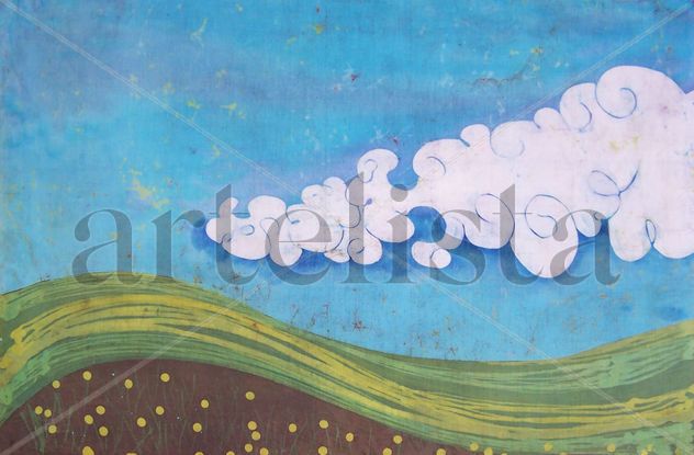 Great cloud and meadow