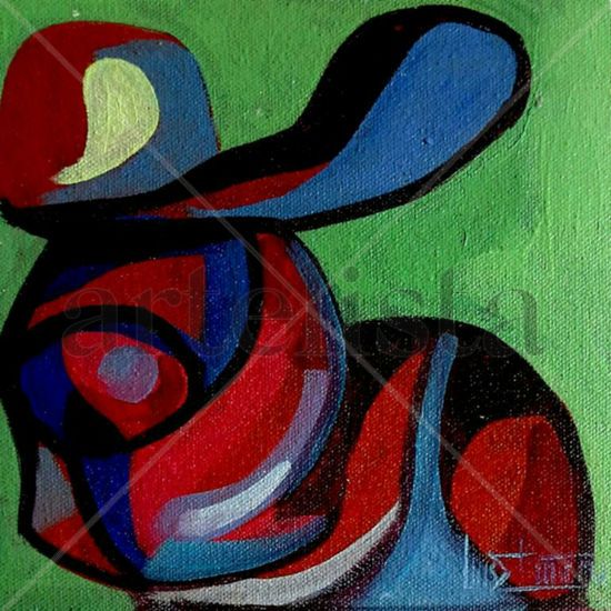 FACE 0049 Oil Canvas Figure Painting