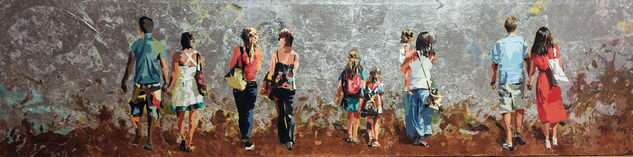 FIGURANDO Acrílico Lienzo Figura