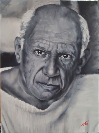 Pablo Óleo Lienzo Retrato