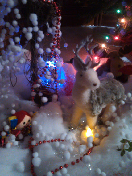 Reno en Navidad