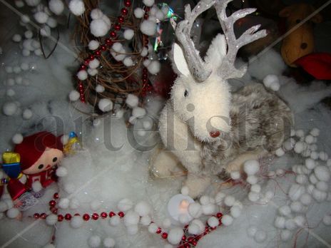 Navidad con reno