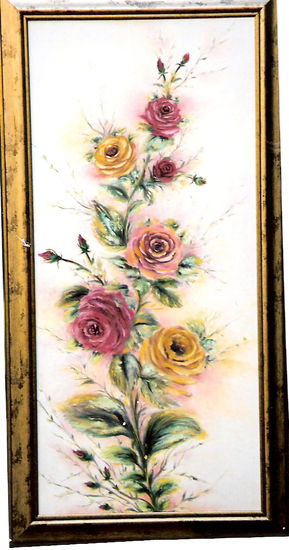 Flores Oil Canvas Floral Painting