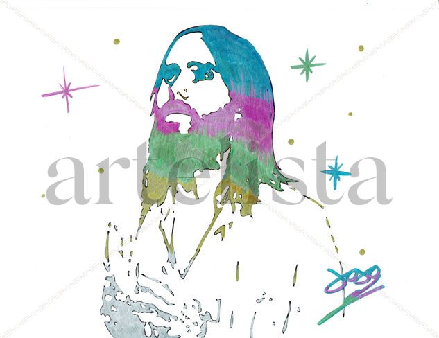 Jared do - Jared Leto Mixed Media