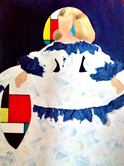 Menina mondrian