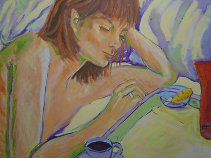 Un café.