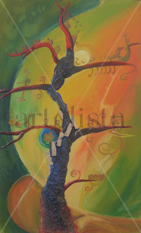 Niño arbol