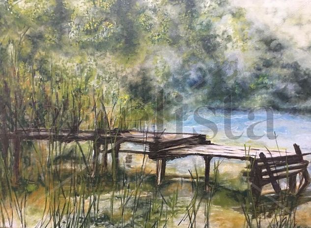 Muelle Oil Canvas Landscaping