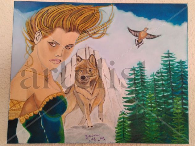 La mujer y el lobo