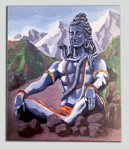 Meditating Shiva