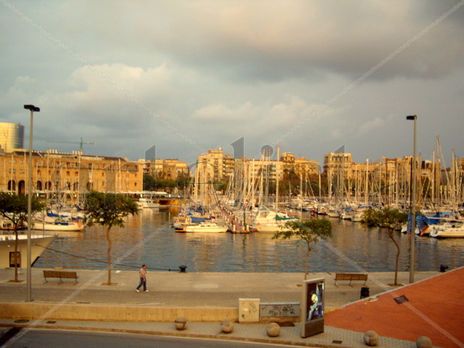 Atardecer-puerto...
