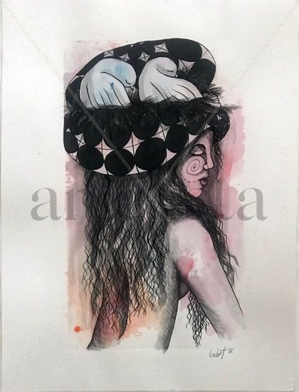 La protectora Acrylic Card Figure Painting