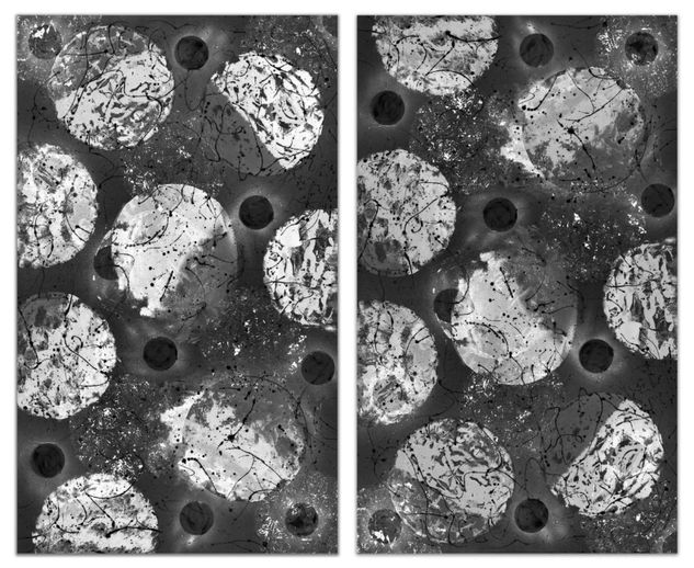 Diptych Atomic Analogy 