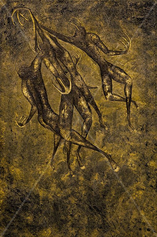 Black rooster