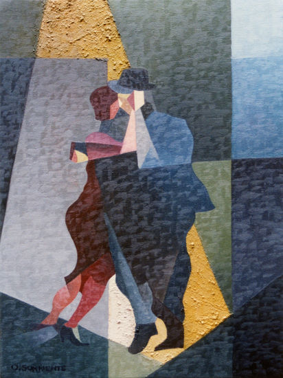 Piccolo Tango III (en la noche) Oil Textile Others