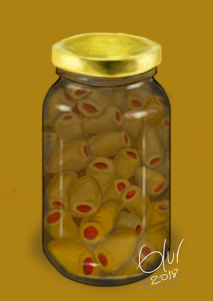 Aceitunas con morrón