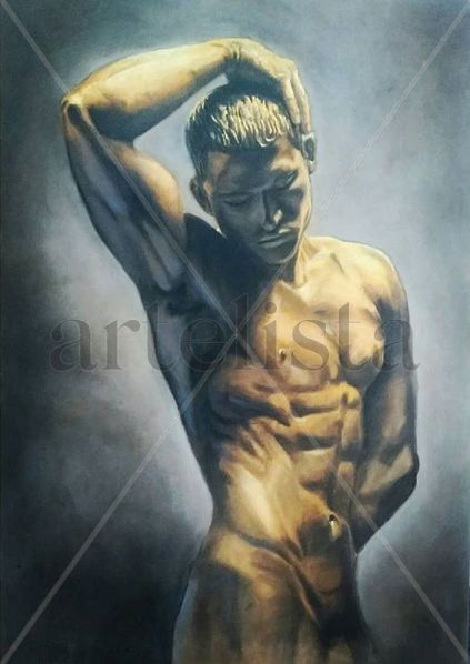 Hombre posando...
