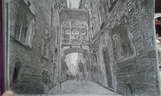 carrer del bisbe Pencil