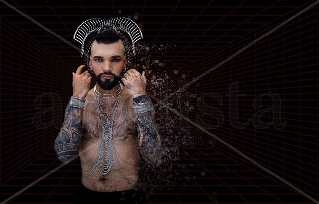jossimar Hassan, Alternative Model, LGBTQ,