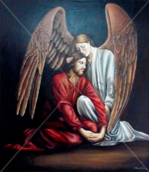 Consolation in Paradise Oil Canvas Others