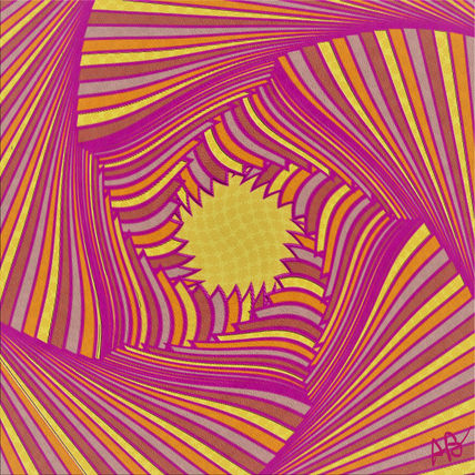 Escalera hacia el sol