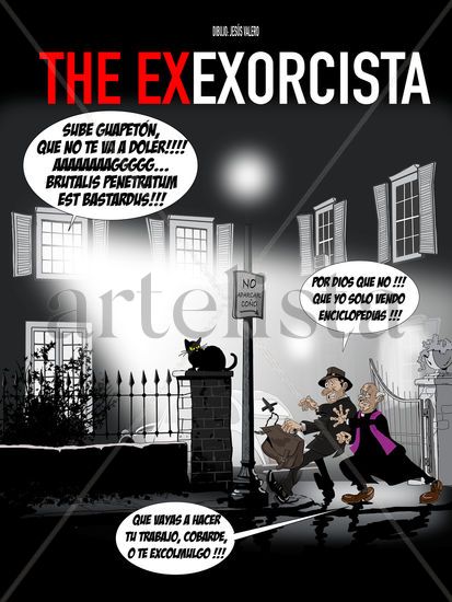 el exexorcista Mixed Media