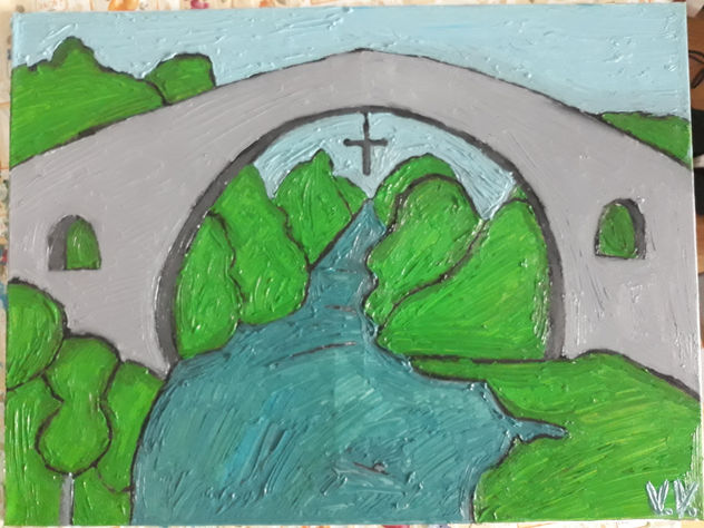 Puente romano de Cangas de Onis