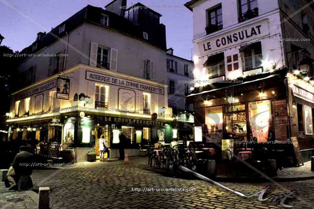 CALLES DE MONTMARTRE Arquitectura e interiorismo Color (Química)