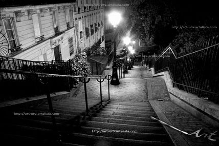 Escalinata en paris