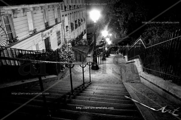 ESCALINATA EN PARIS Architecture and Interiorism Black and White (Digital)