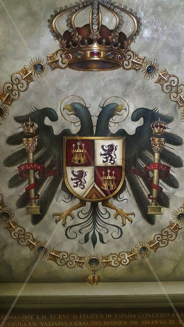Segundo Escudo de la villa Imperial de Potosi (Detalle)