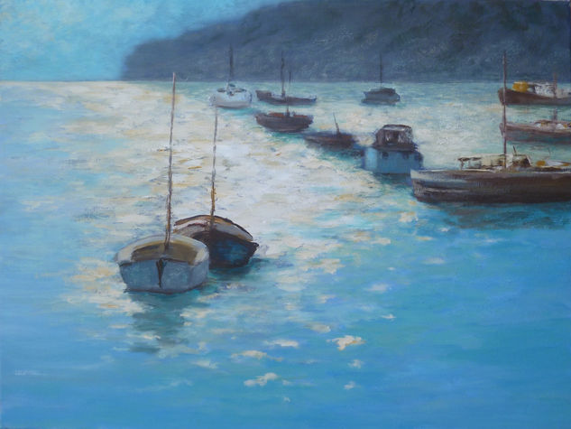 Marina Lux Acrylic Canvas Marine Painting