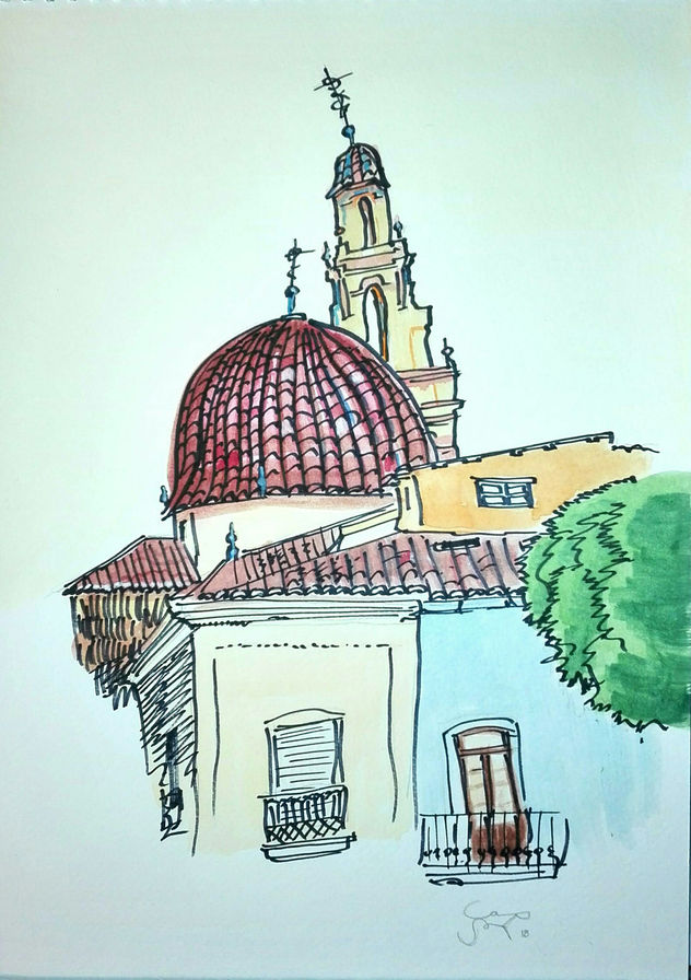 Cúpula de la Iglesia de Manises