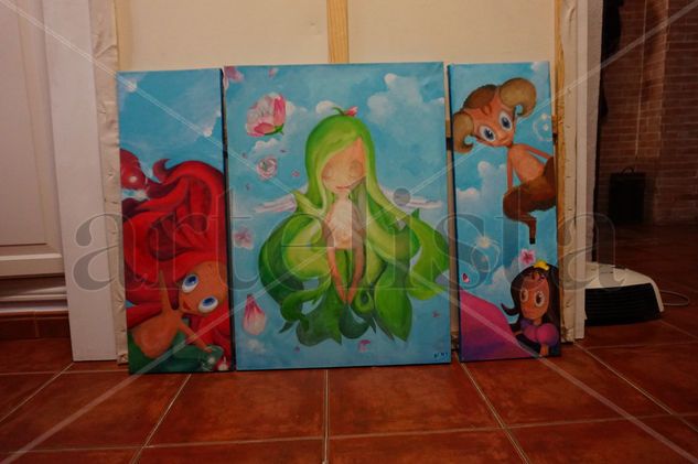 Infantil Acrylic Canvas Others