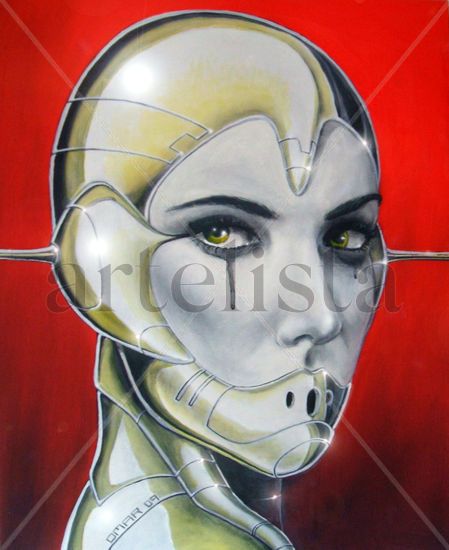 Droid III Acrylic Panel Portrait