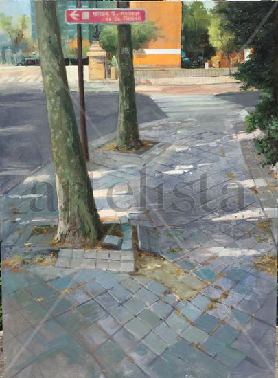 sin titulo Oil Canvas Landscaping