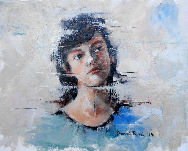 Modelo 001 2019 Óleo Lienzo Retrato