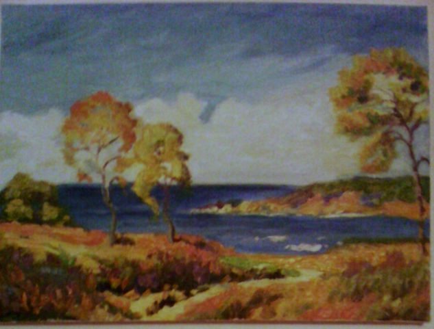 Crimea Oil Canvas Landscaping